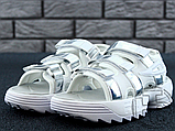 Жіночі сандалії Fila Disruptor 2 Sandal Summer Shoes Silver FS1HTZ3093W, фото 9