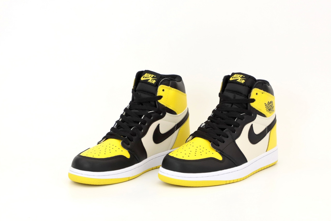 Кросівки чоловічі Air Jordan 1 Retro High Yellow Toe AR1020-700, фото 1