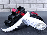 Жіночі сандалії Fila Disruptor 2 Sandal Summer Shoes Black White BW13HT, фото 5