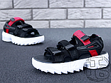 Жіночі сандалії Fila Disruptor 2 Sandal Summer Shoes Black White BW13HT, фото 6