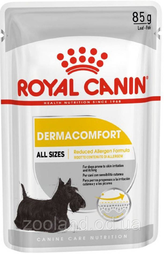 Royal Canin Dermacomfort All Sizes паштет, 1 шт
