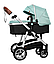 Дитяча коляска 2 В 1 CARRELLO FORTUNA CRL-9001/1 4 кольори, фото 3