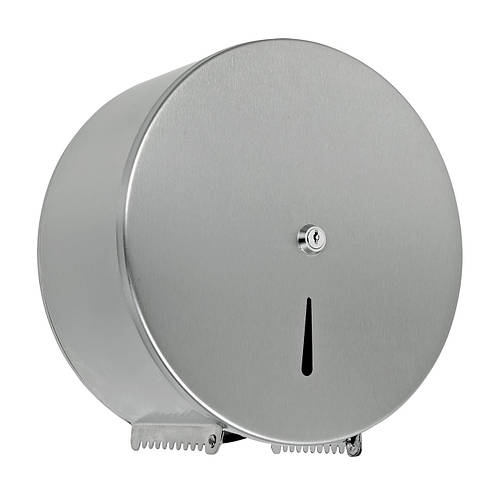 Диспенсер для бумаги круглый d27,5, тяговый, стальной, хром, цена 1355 ...