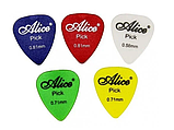 Медіатор для гітари Alice 1,2 мм нейлон (різні кольори), медіатор товщини 1,2 мм на гітару акустичну електрострум, фото 8