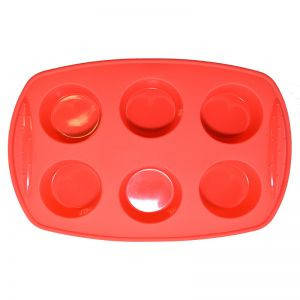 Силіконова форма Krauff для випічки кексів 30х20,7х3,3 см, фото 1