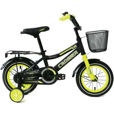 Велосипед дитячий ROCKY CROSSER-13 12 д Чорно-жовтий