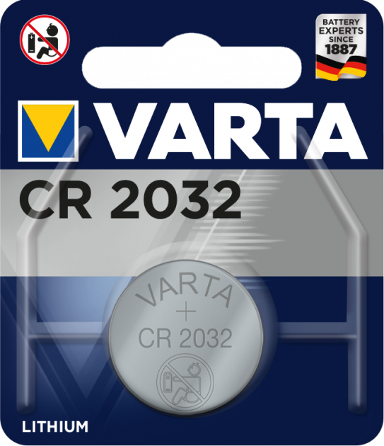 Батарейка VARTA CR-2032 BLI 1 LITHIUM