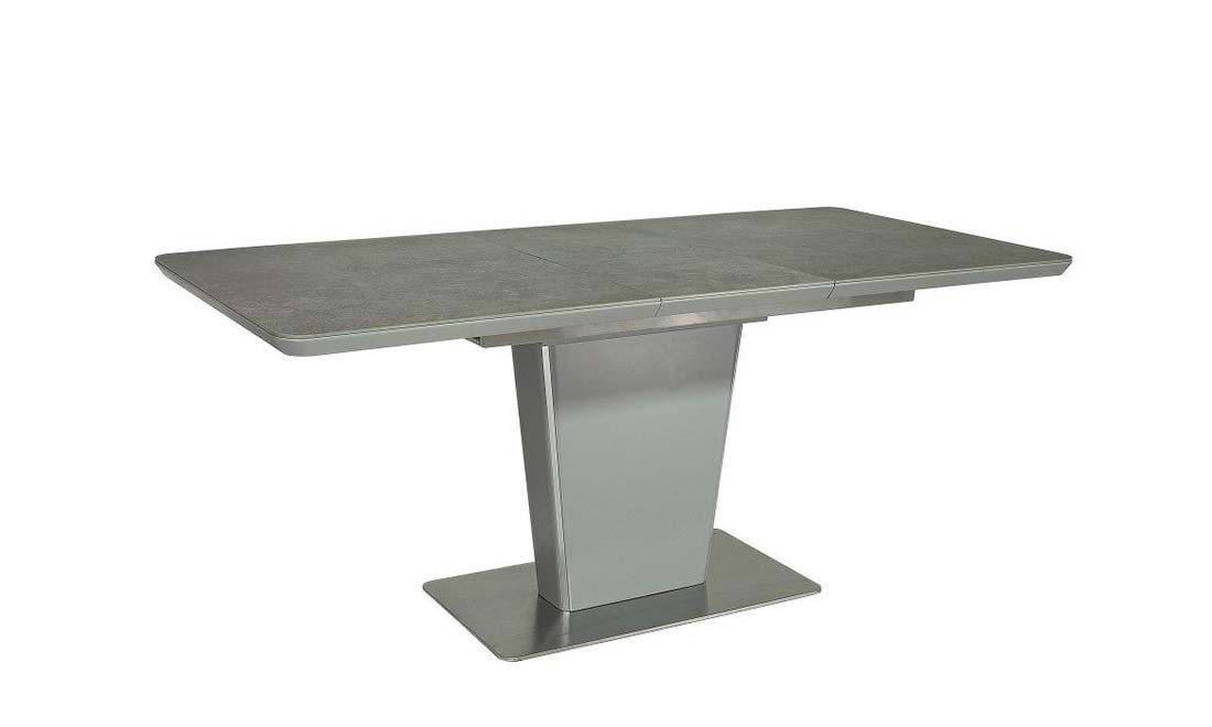 Керамічний стіл Паскаль світло - сірий 140/180 від Prestol