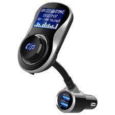 Автомобільний ФМ блютуз модулятор для автомагнітоли в машину Х15 Usb Fm трансмітер для автомобіля