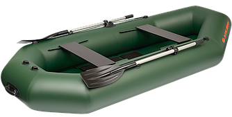 Надувний човен ПВХ Kolibri K-280Т (слань-килимок). Купити надувний човен Колібрі 280Т. Двомісні гребні
