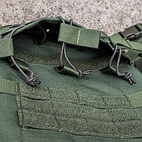 Плитоноска (Plate Carrier KARGO) OLIVE з напашным подсумком, фото 6