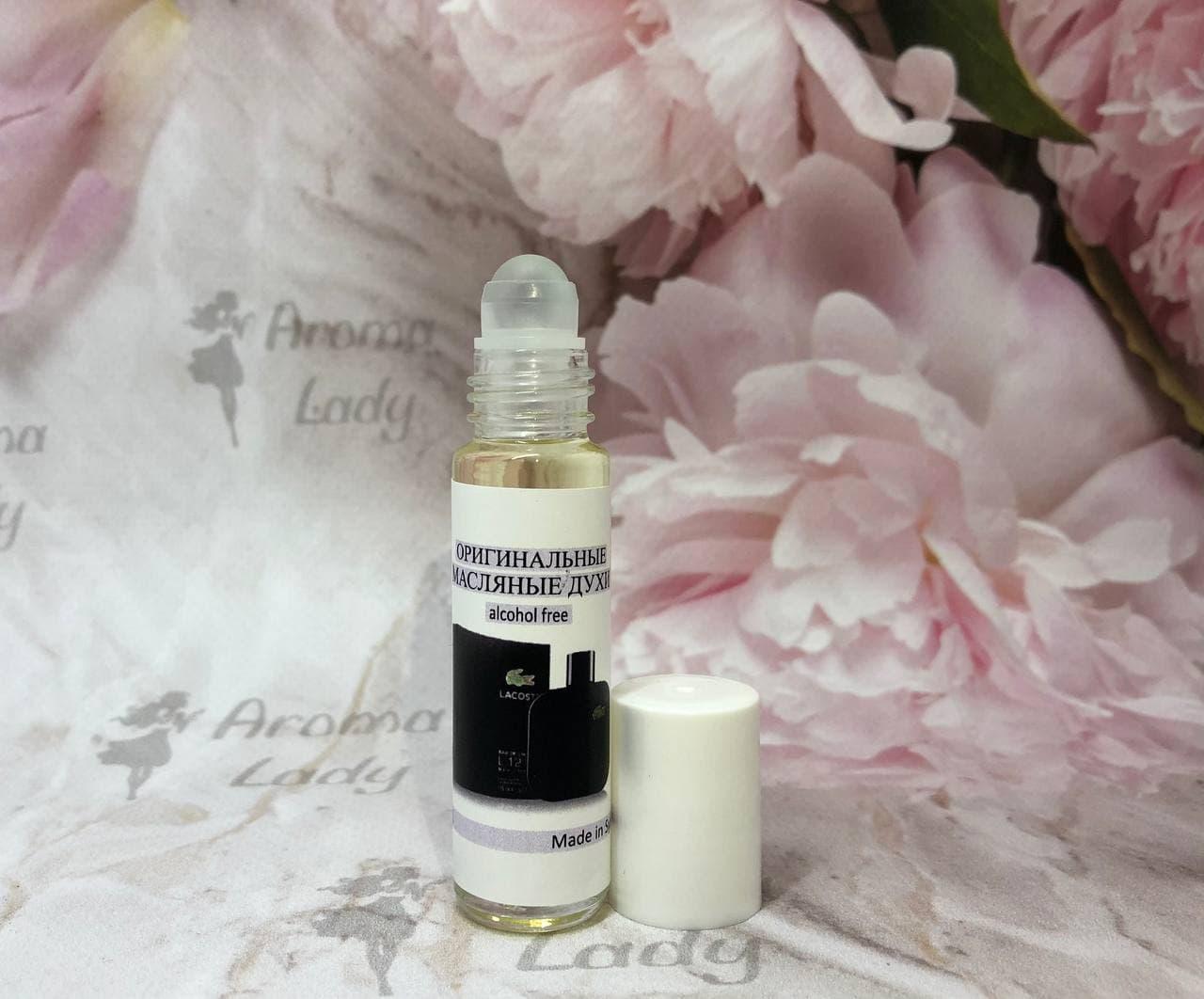 Оригінальні олійні парфуми чоловічі Lacoste Eau De L.12.12 Noir Intense 9 мл, фото 1