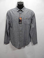Мужская джинсовая рубашка с длинным рукавом Comune р.48 064ДР (только в указанном размере, только 1 шт)
