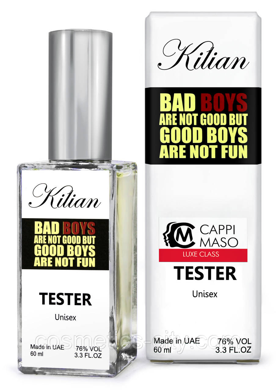 Тестер DUTYFREE унісекс Kilian Bad Boys Are Not Good But Good Boys Are Not Fun, 60 мл.