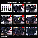 4 дiода LED лампа H11 (Н9 Н8 H16) ближній світло, дальне світло. ПРОТИВОТУМАНКИ, 1шт, фото 8