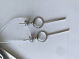Срібні жіночі сережки вага в наявності НОВИНИ, фото 3