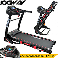 Беговая дорожка Jogway TJ35C Мощность двигателя: 3 л.с. Полотно: 48х140 см