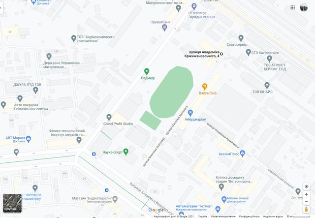 Схема проїзду