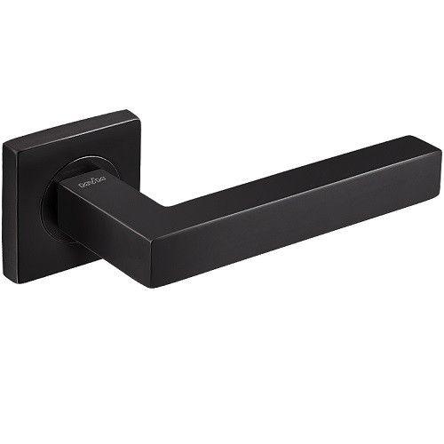 Ручки для дверей MVM S-1135 Black чорний матовий, фото 1