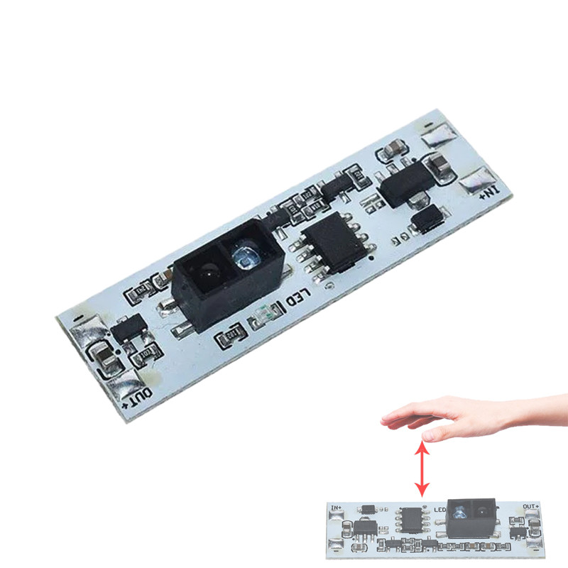 Вимикач безконтактний LED стрічок, димер 5-24В 3А, XK-GK-4010A, фото 1
