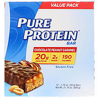 Pure Protein (США), Protein Bar (50г), протеиновые батончики 20г белка