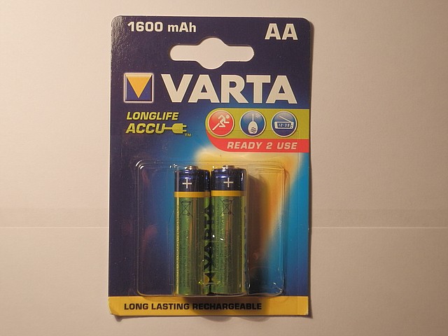 Акумулятор Varta АА 1600mAh Ready 2Use ( 2шт. ), фото 1