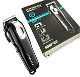 Машинка для стрижки GEMEI GM805 Чорна, фото 2