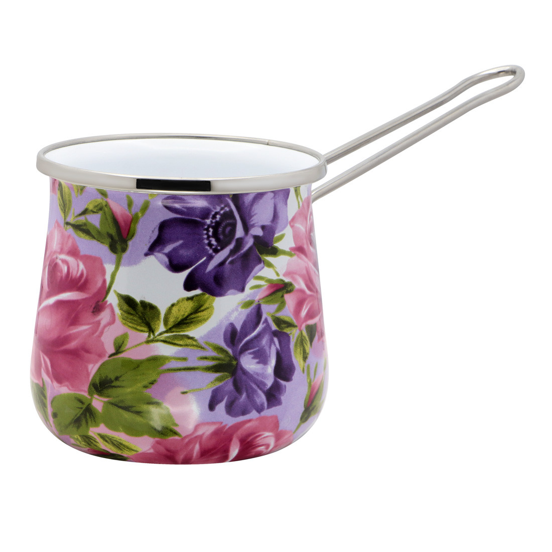 Турка для кави емальована 0,6 л "Анжеліка" 1154, фото 1