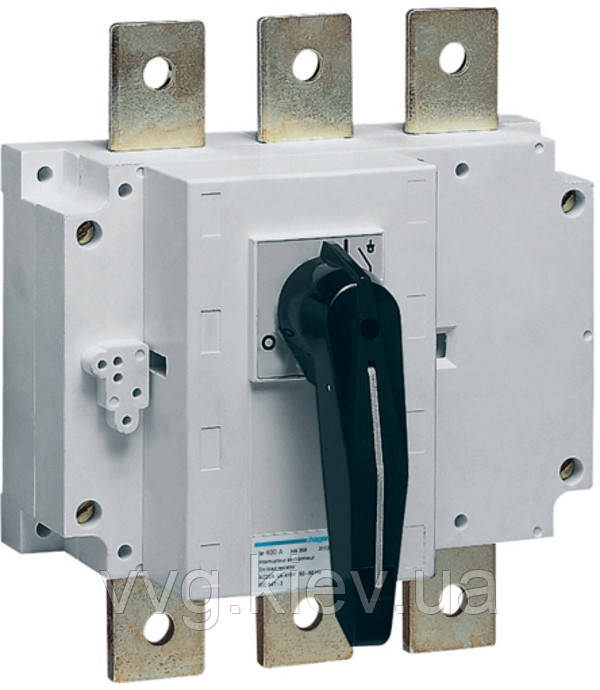 Вимикач навантаження корпусний до 240 мм2, 3п 400 А, Hager (HA357)