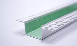 Рустовочний профіль ПВХ без сітки руст (боні) декоративний 30 на 20 мм довжина 3 м. п