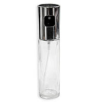 Бутылка для подсолнечного масла со спрей распылителем (100мл), стеклянная емкость для уксуса (NS)