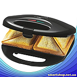 Сендвічниця бутербродниця електрична Domotec 7718, фото 4