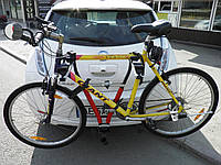 Багажник автомобильный на фаркоп для двух велосипедов КЕНГУРУ (стальная рама, без замка)
