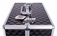 Чемодан кейс для косметики майстра манікюру SUNONE XL Чорний, фото 4