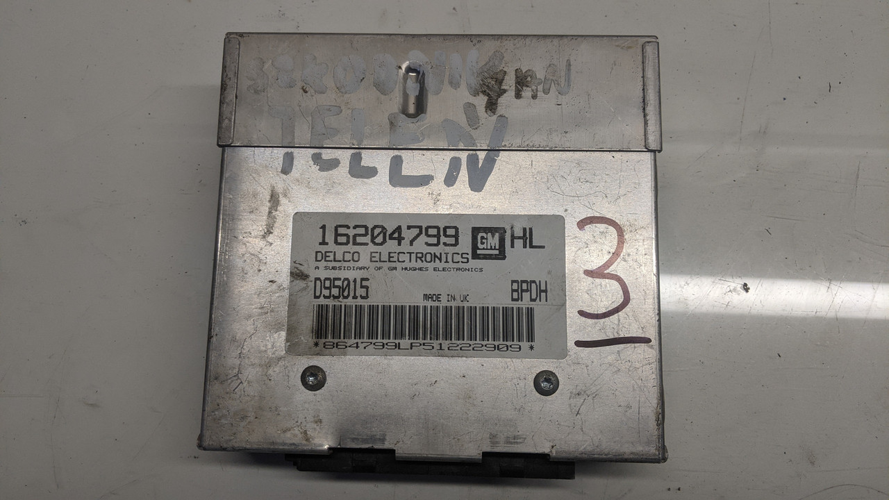 Блок управління двигуном Opel Astra F 1.4-1.6 №3 16204799
