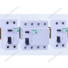 Пристрої захисного відключення (ПЗВ) серії Easy9 Schneider Electric