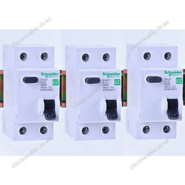 Диференціальні автоматичні вимикачі серії Easy9 Schneider Electric
