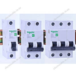 Модульні автоматичні вимикачі серії Easy9 Schneider Electric