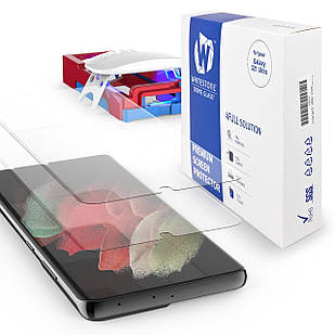 Захисне скло Whitestone Glass Dome 4Full Solution для Samsung Galaxy S21 Ultra