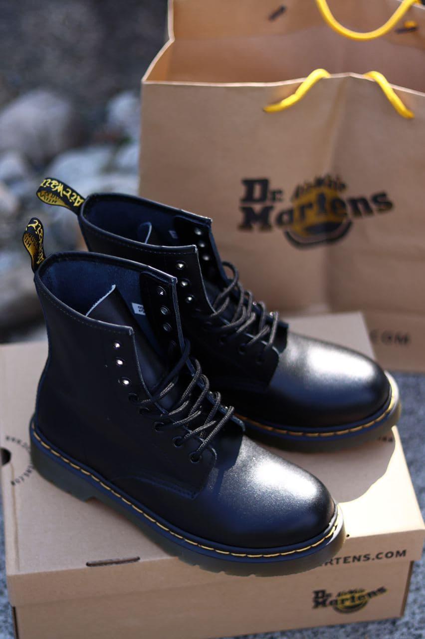 Черевики жіночі чорні демісезонні Dr.Martens 1460 Classic (02893)