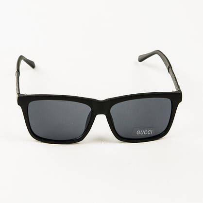 Брендові сонцезахисні окуляри Gucci (репліка) - Чорні - 2011, фото 2