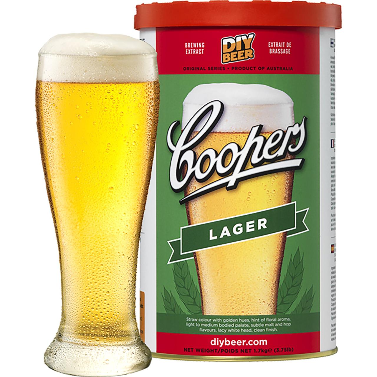Екстракт для приготування пива, 1,7 кг - Lager, Coopers Австралія