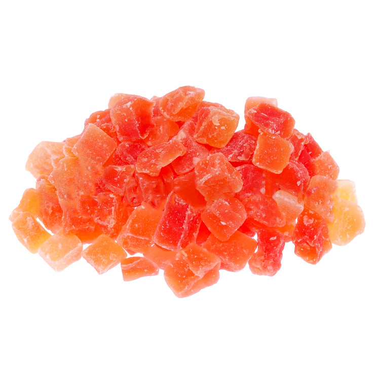 Папайя цукат кубики червоні 500 г