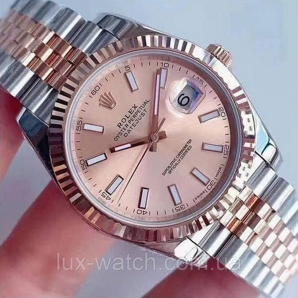 Rolex Date Just Silver-Cuprum