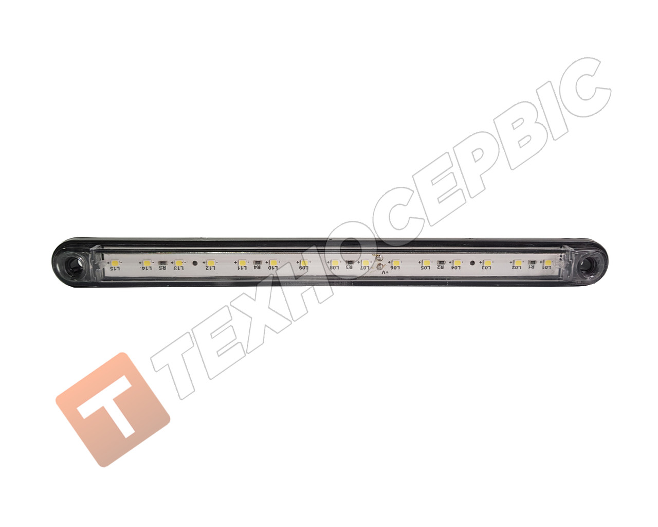 Ліхтар габаритний білий 15LED 24cм ( FR Турция)