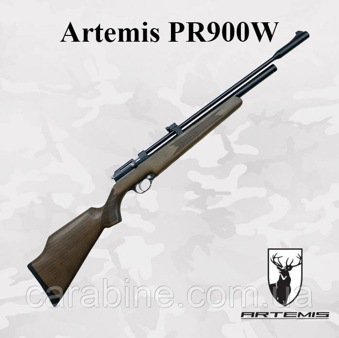 Пневматична гвинтівка PCP Artemis (Snowpeak) PR900W Gen-2 попередня накачування 274 м/с (Артеміс ПР900)