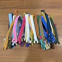 Блискавка потайна різнобарвна Т-3 18 см (100 шт.)