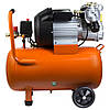 Компресор V 2.5 кВт 435л/хв 8бар 50л (2 крана) GRAD ПРОФІ СЕРІЯ, фото 2