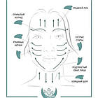 Скребок для масажу гуаша з каменю Тигрове око, фото 9