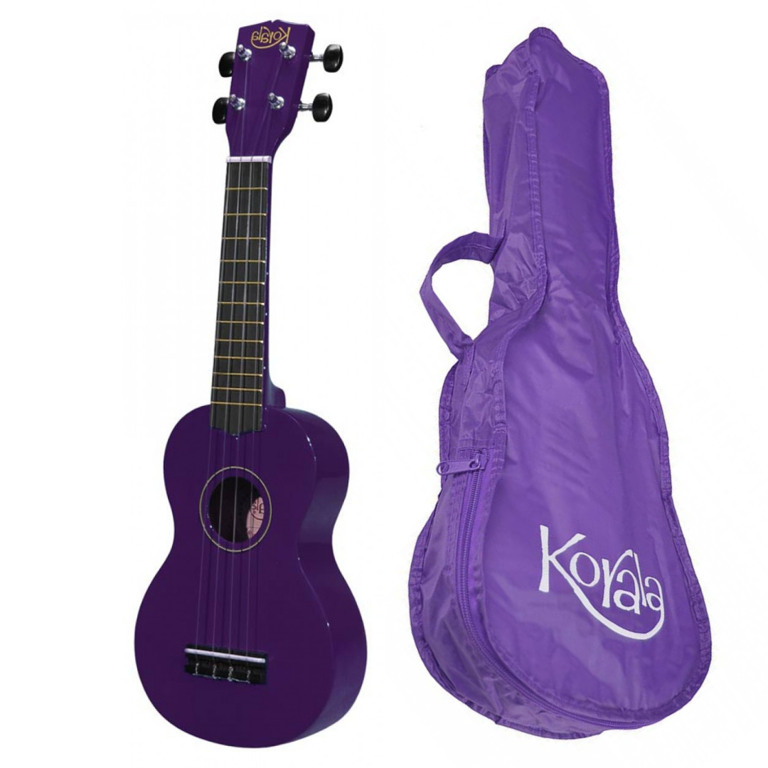 Укулеле Korala UKS-30-PU фіолетова + чохол, фото 1